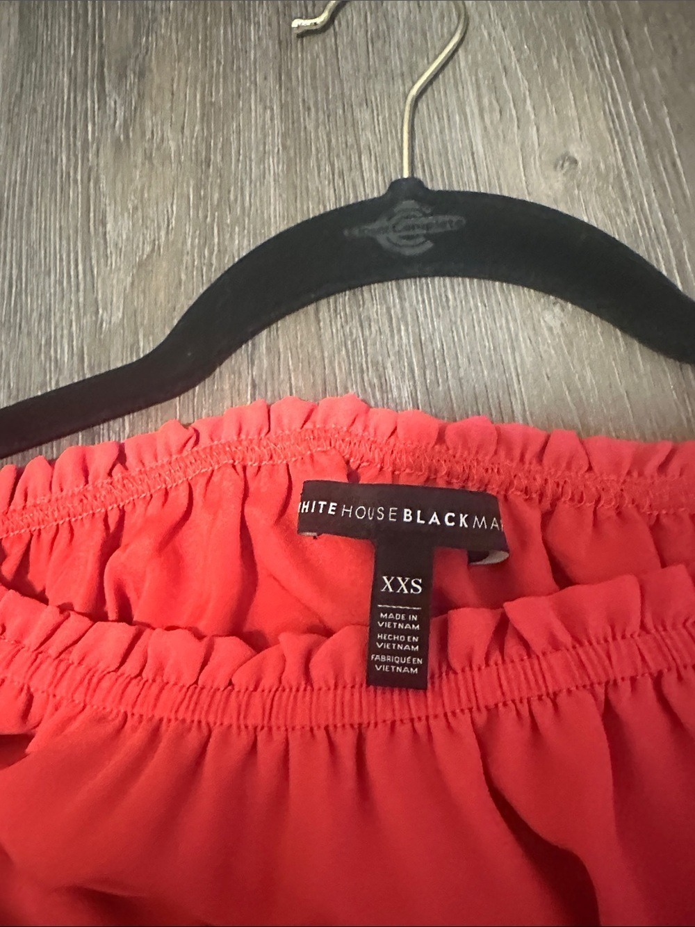 WHBM Off-Shoulder Ruffle Hem Dress XXSi - Picture 6 of 7